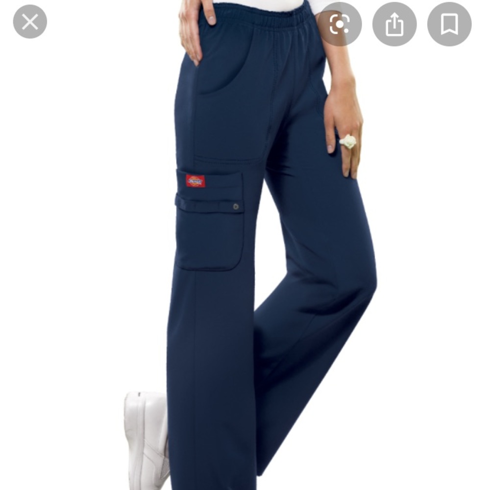 Dickies Stretch Elastic Waist Scrub Pants